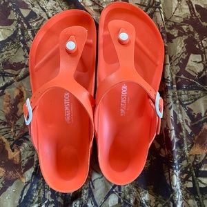 Birkenstock flip flop sandals